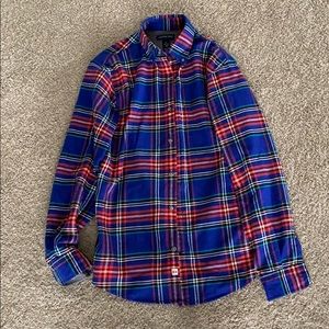Blue/ purple Men’s plaid shirt
